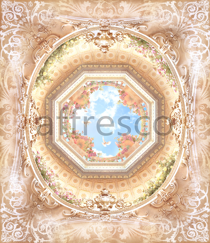 9164 |  Ceilings  | Ornament for ceiling | Affresco Factory