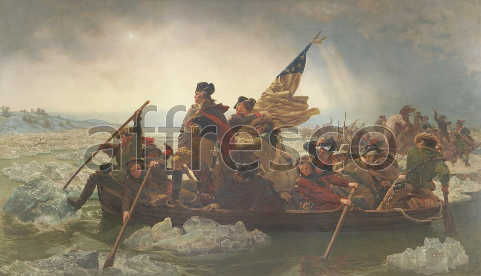 Scenic themes | Emanuel Leutze Washington Crossing the Delaware | Affresco Factory