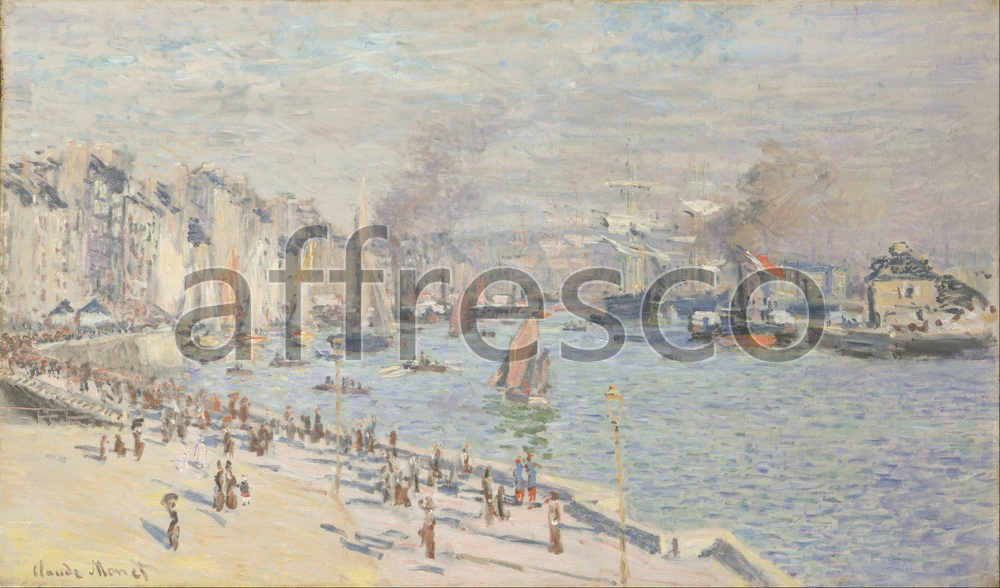 Impressionists & Post-Impressionists | Claude Monet Port of Le Havre | Affresco Factory