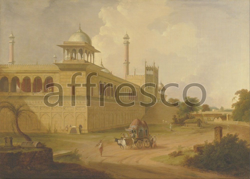 Classic landscapes | Thomas Daniell Jami Masjid Delhi | Affresco Factory