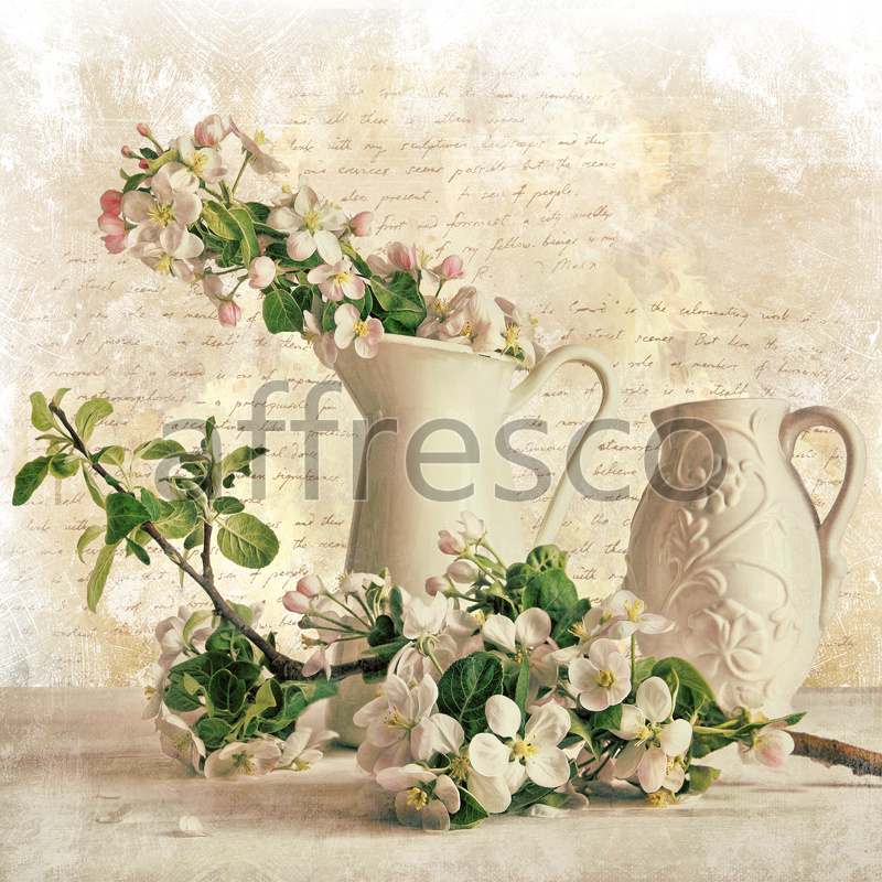 2259 | Still-Life Paintings | flowers in a jug | Affresco Factory