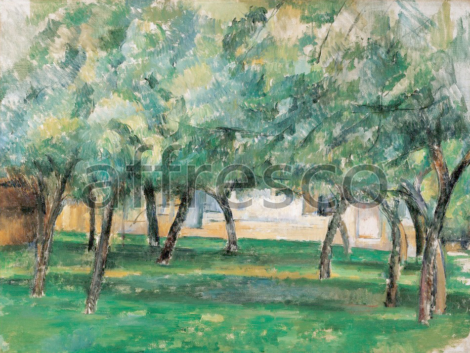 Impressionists & Post-Impressionists | Paul Cezanne Farm in Normandy | Affresco Factory