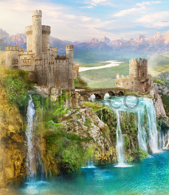 6306 | The best landscapes | Fortress waterfalls | Affresco Factory