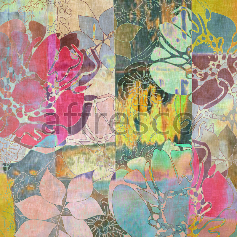 ID10159 | Flowers | Abstract flowers | Affresco Factory