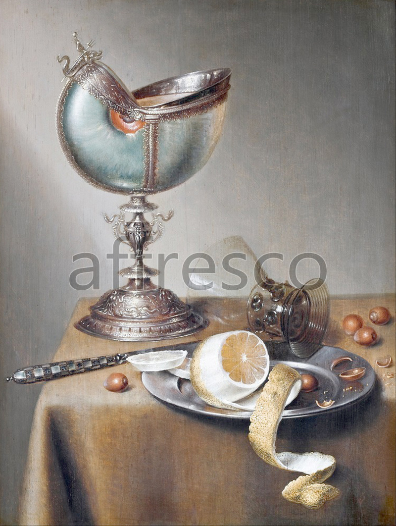 Still life | Marten Boelema de Stomme Still Life with Nautilus Cup | Affresco Factory