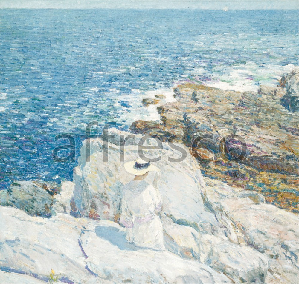 Impressionists & Post-Impressionists | Childe Hassam The South Ledges Appledore | Affresco Factory