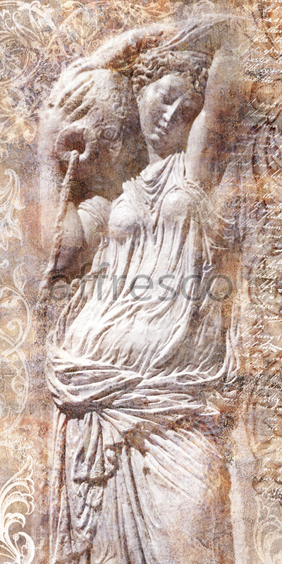 A0204 | Graphics | Античный барельеф женщины | Affresco Factory