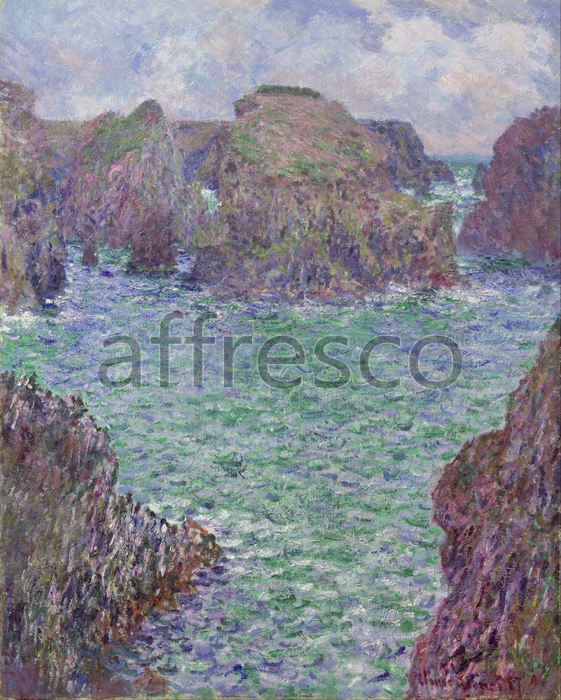 Impressionists & Post-Impressionists | Claude Monet  Port Goulphar Belle Ile | Affresco Factory