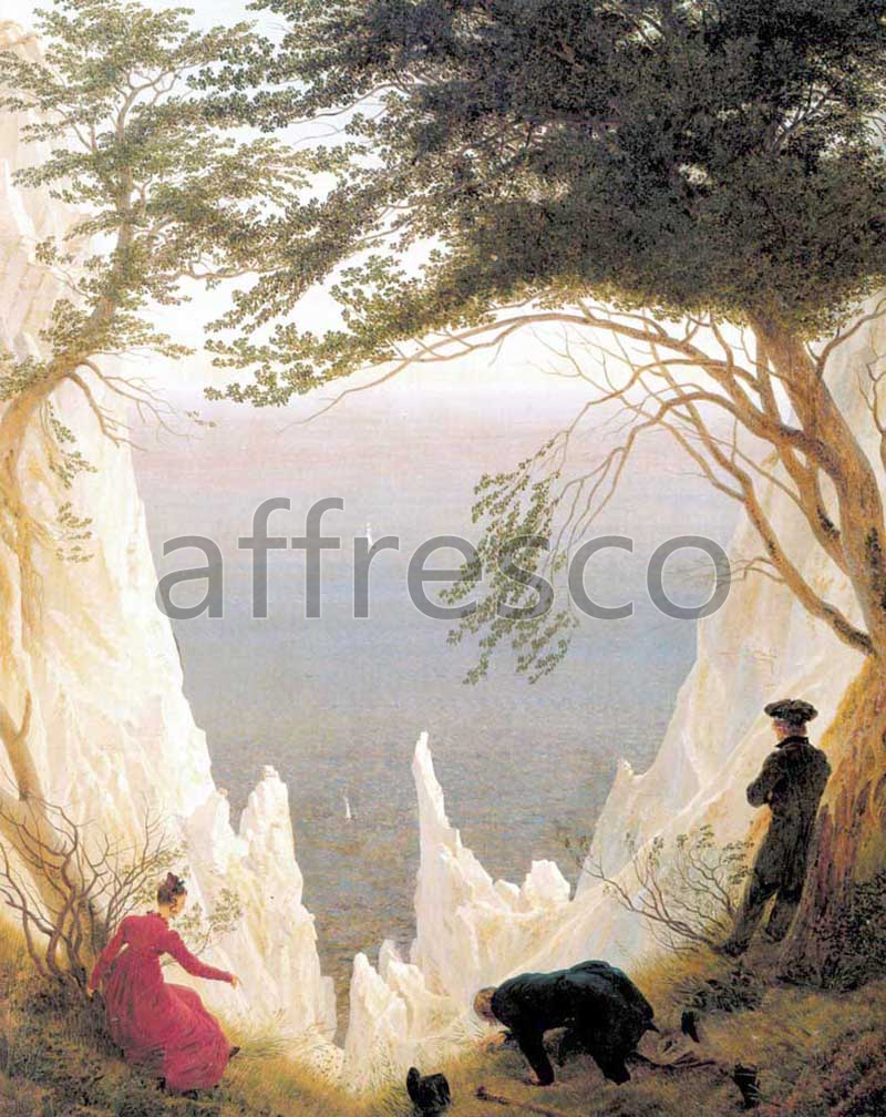 Classic landscapes | Caspar David Friedrichs Chalk Cliffs on Rugen | Affresco Factory