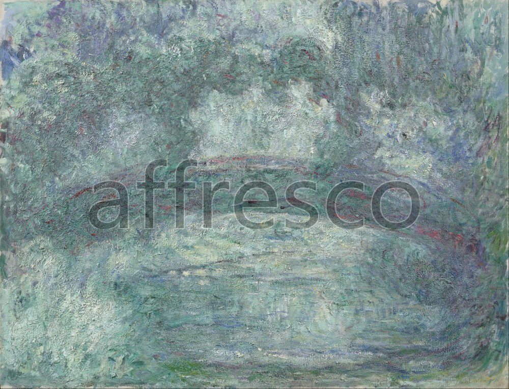 Impressionists & Post-Impressionists | Claude Monet The Japanese bridge | Affresco Factory