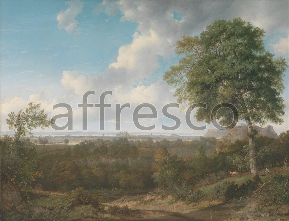 Classic landscapes | Patrick Nasmyth Edinburgh from the Braids | Affresco Factory
