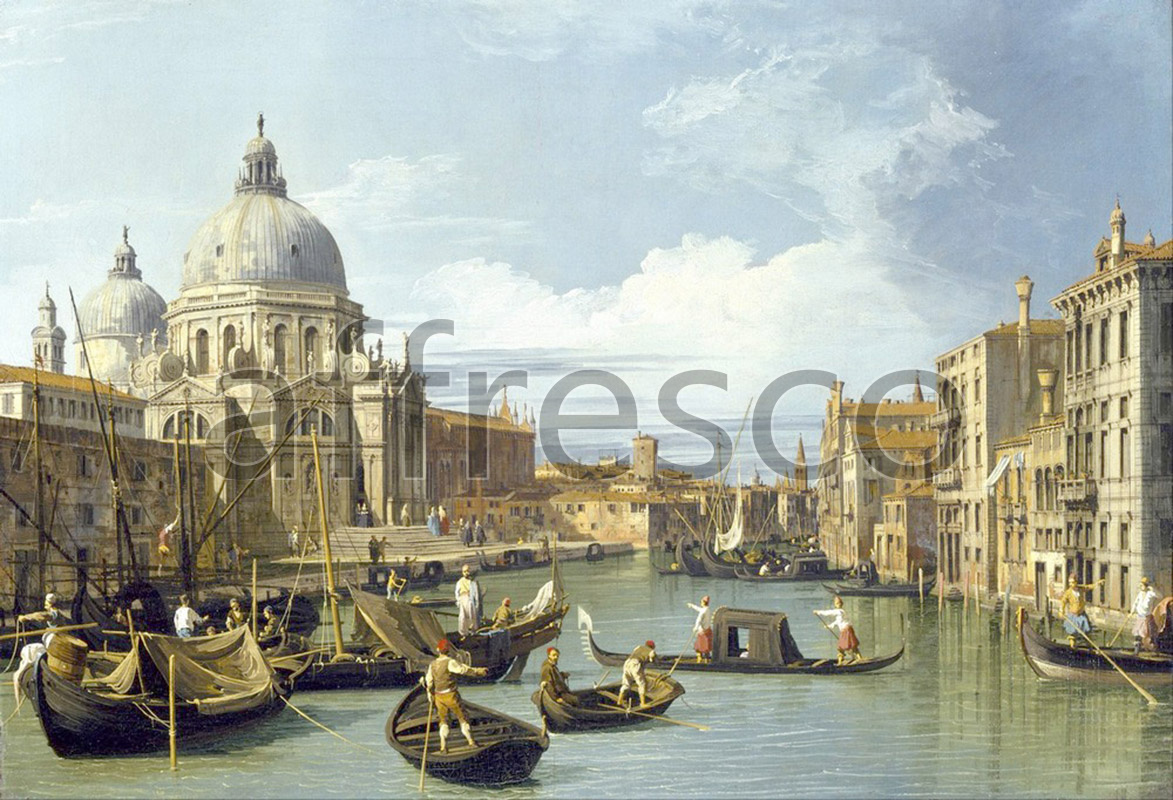 Classic landscapes | Canaletto The Entrance to the Grand Canal Venice | Affresco Factory