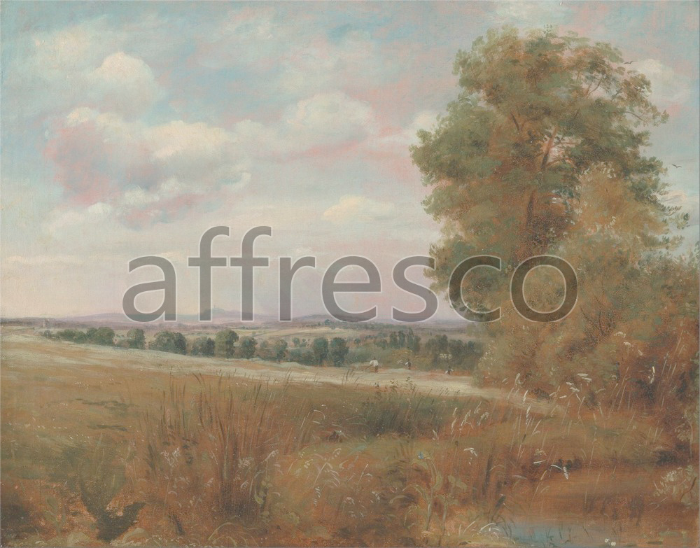 Classic landscapes | Lionel Constable Landscape at Hampstead with Harrow in the Distance | Affresco Factory