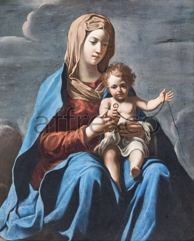Biblical themes | Francesco Cozza Madonna and Child | Affresco Factory
