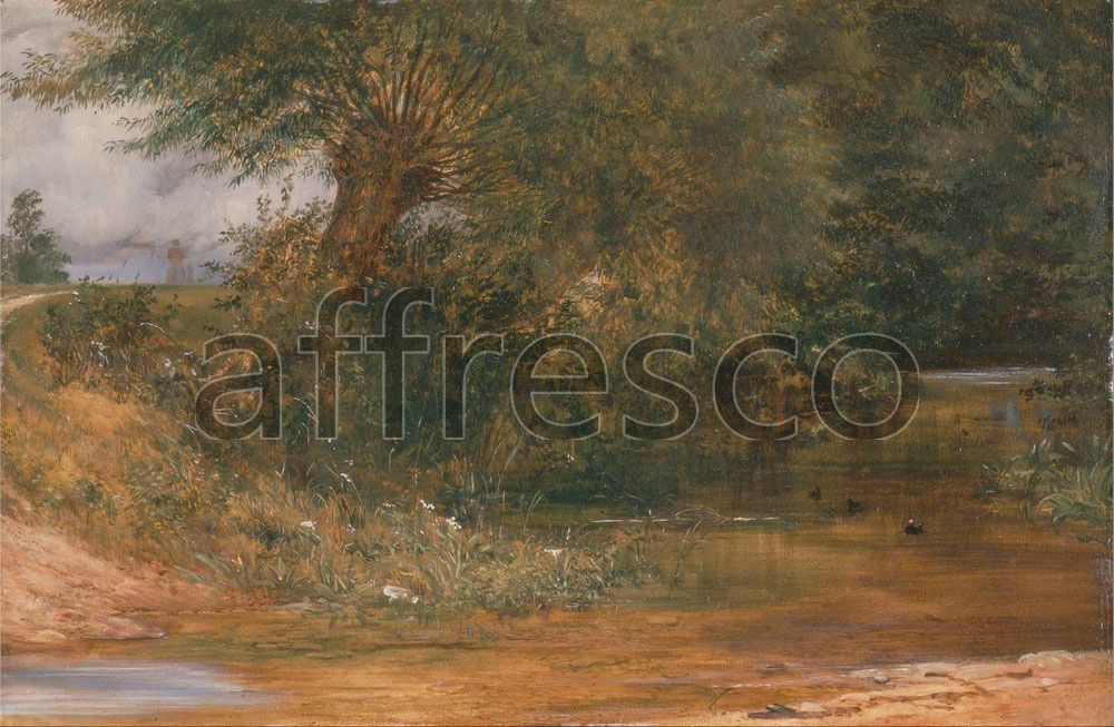 Classic landscapes | Richard Redgrave The Moorhens Haunt | Affresco Factory