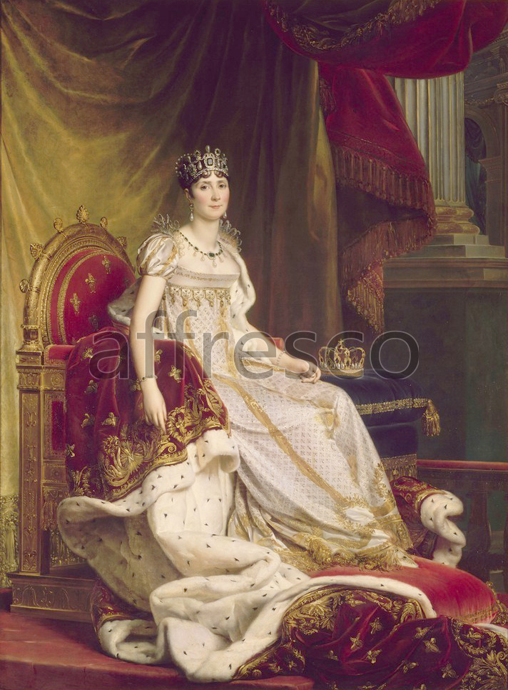 Scenic themes | Baron Francois Gerard Josephine in coronation costume | Affresco Factory