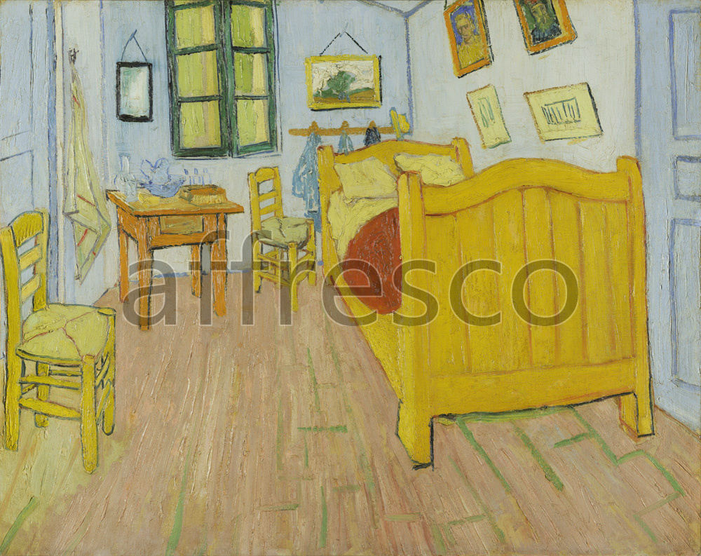 Impressionists & Post-Impressionists | Vincent van Gogh De slaapkamer | Affresco Factory