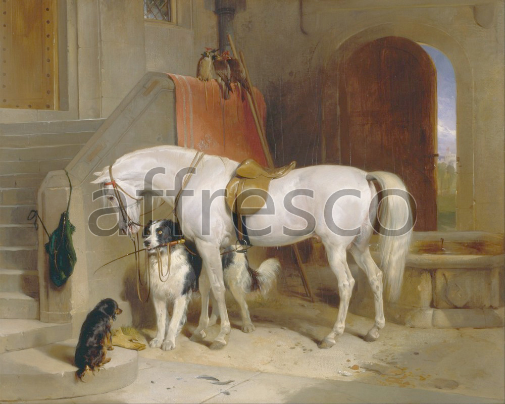 Paintings of animals | Sir Edwin Henry Landseer Favourites the Property of H.R.H. Prince George of Cambridge | Affresco Factory