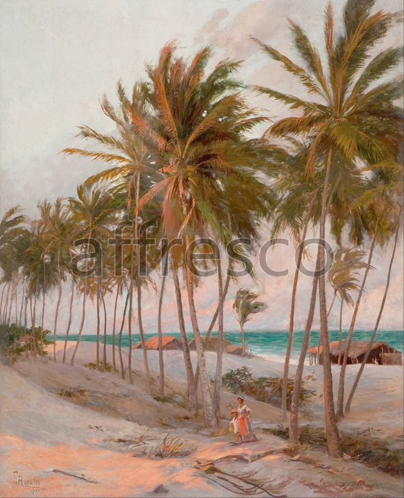 Classic landscapes | Aurelio Figueiredo Beach in Fortaleza | Affresco Factory