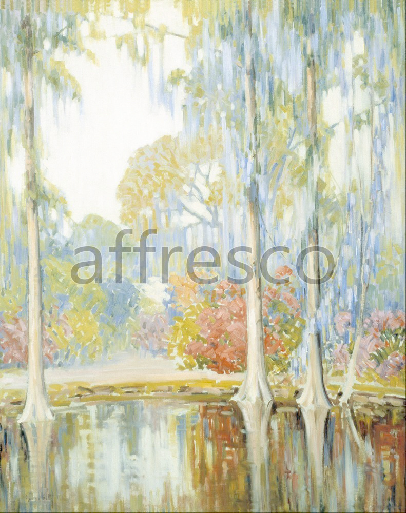 Impressionists & Post-Impressionists | Alfred Hutty Magnolia Gardens | Affresco Factory