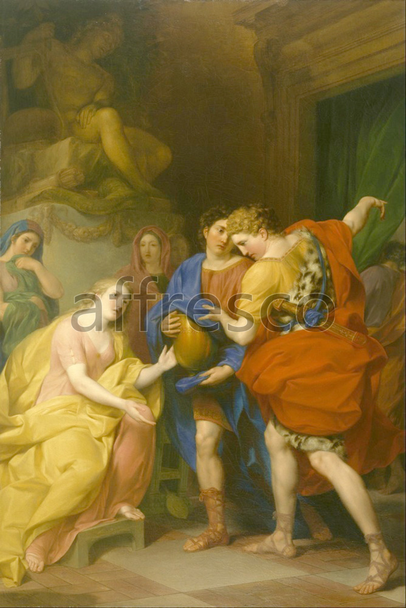 Classical antiquity themes | Anton von Maron The Return of Orestes | Affresco Factory