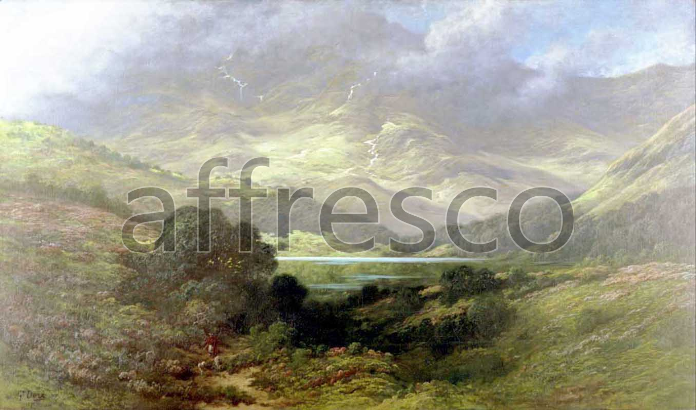 Classic landscapes | Gustave Dore Scottish Highlands | Affresco Factory