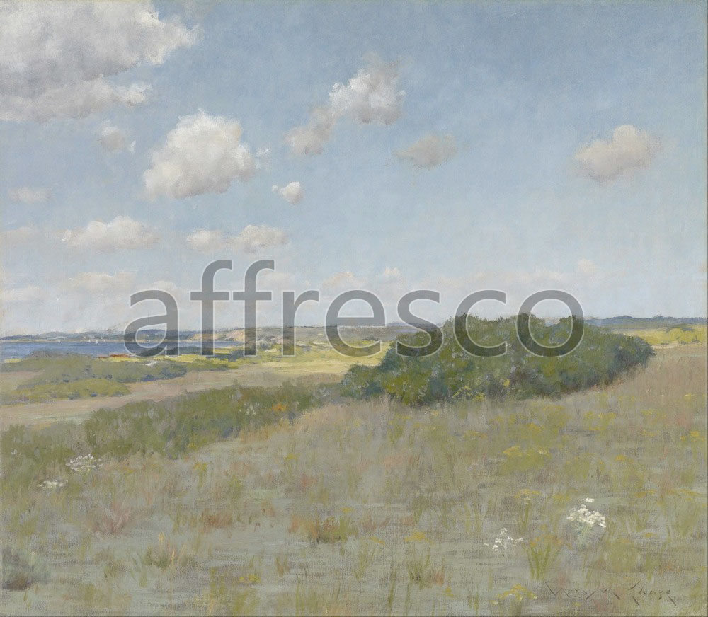 Classic landscapes | William Merritt Chase Sunlight and Shadow Shinnecock Hills | Affresco Factory
