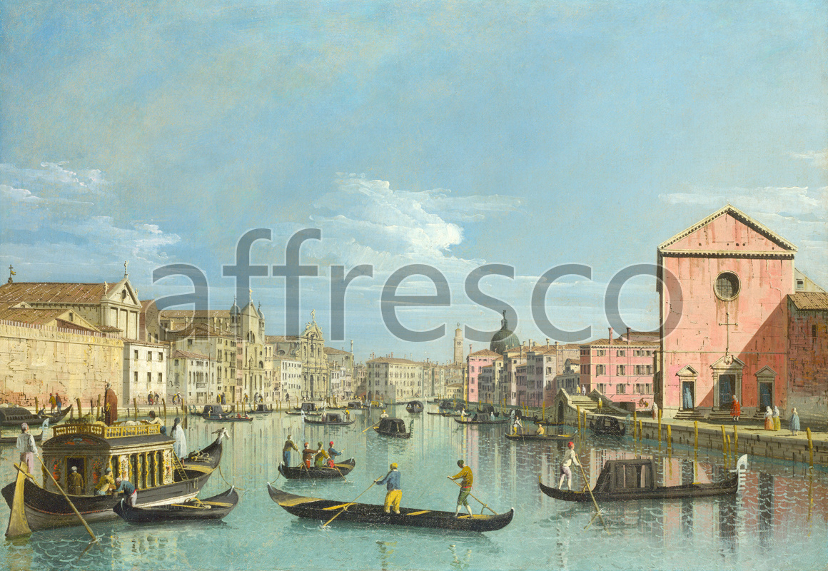 4084 | Picturesque scenery | Grand canal | Affresco Factory
