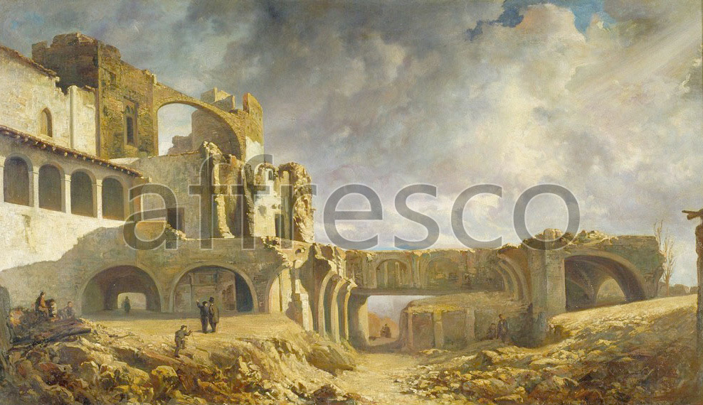 Classic landscapes | Ramon Marti i Alsina Ruins of the Palace | Affresco Factory