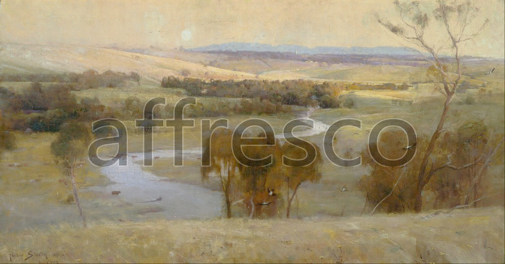 Impressionists & Post-Impressionists | Arthur Streeton Still glides the stream and shall for ever glide | Affresco Factory