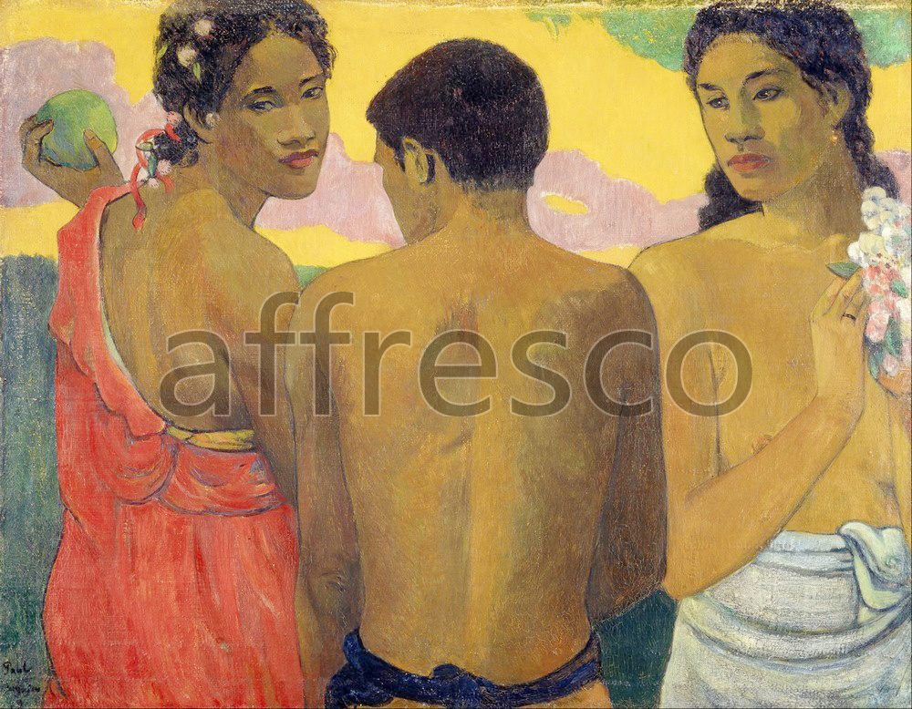 Impressionists & Post-Impressionists | Paul Gauguin Three Tahitians | Affresco Factory