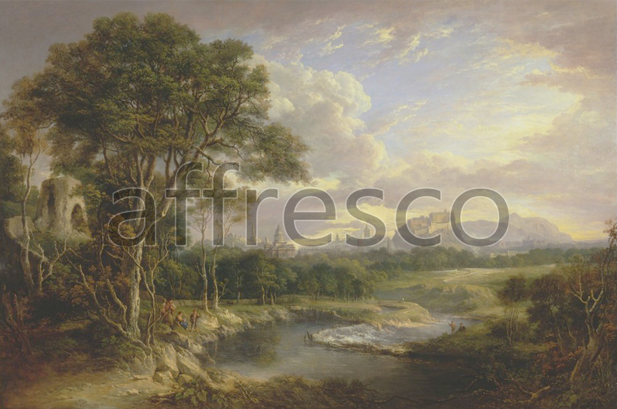 Classic landscapes | Alexander Nasmyth View of the City of Edinburgh | Affresco Factory