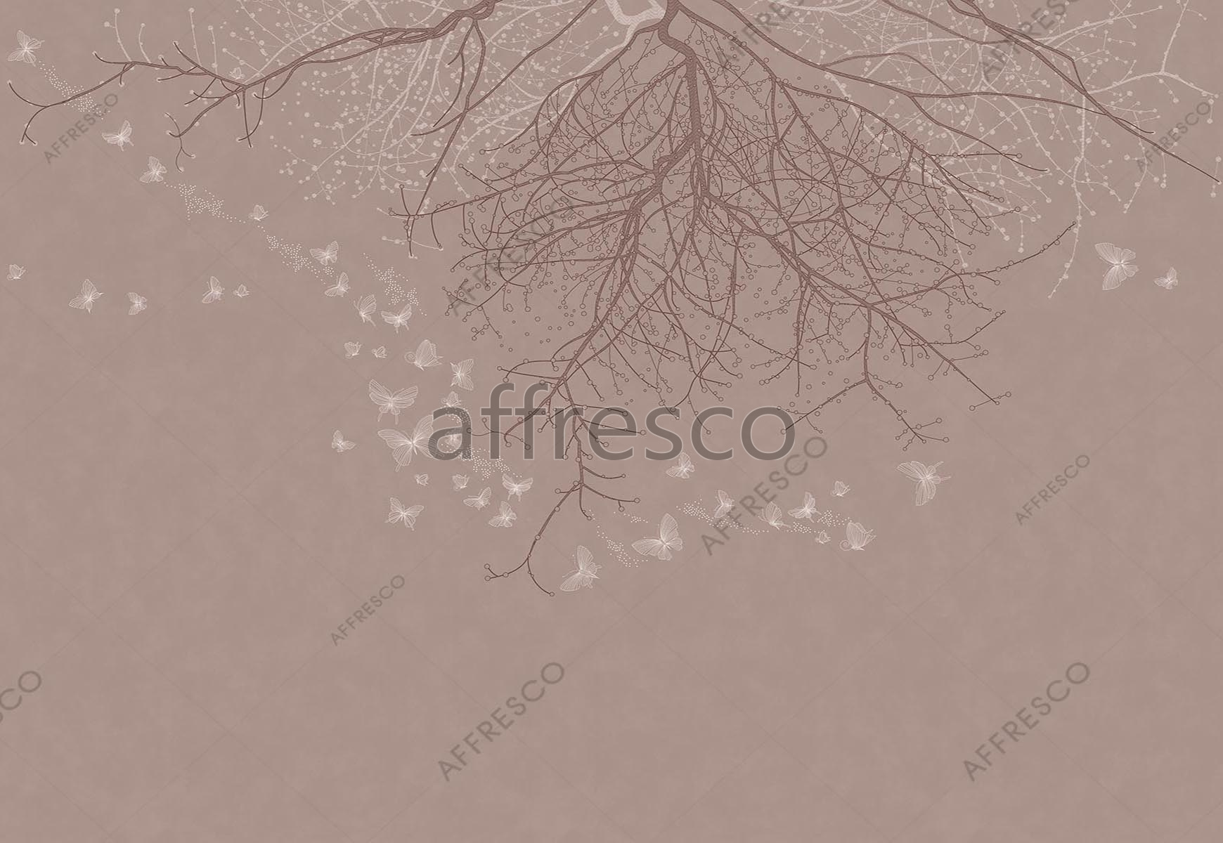 ID139247 | Forest | spring butterfly on the branches | Affresco Factory
