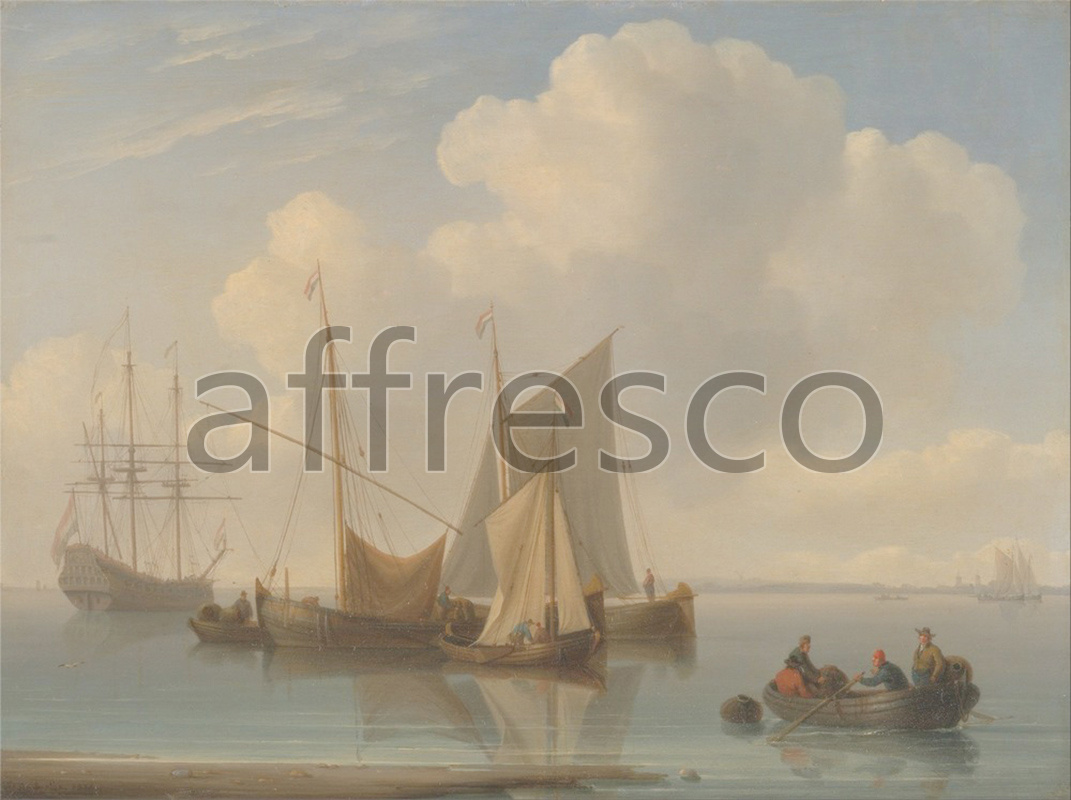 Marine art | William Anderson Dutch Sailing Vessels | Affresco Factory