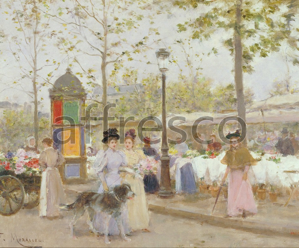 Impressionists & Post-Impressionists | Francesc Miralles Springtime | Affresco Factory