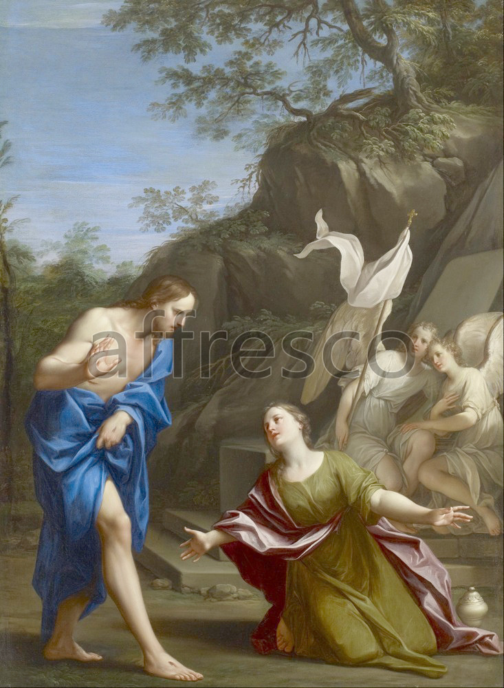 Biblical themes | Marcantonio Franceschini Noli Me Tangere Touch me not | Affresco Factory