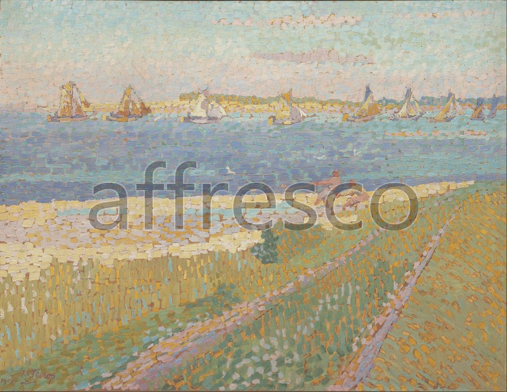 Impressionists & Post-Impressionists | Jan Toorop The Schelde near Veere | Affresco Factory