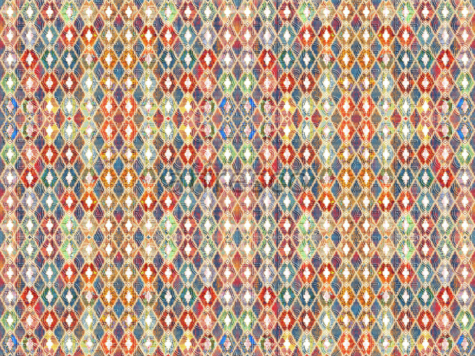 Handmade wallpaper, Handmade wallpaper | Colorful Rhombus