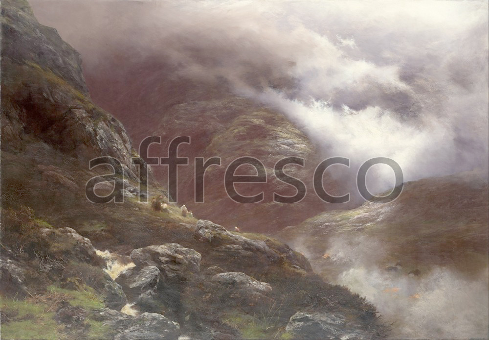 Classic landscapes | Peter Graham After the Massacre of Glencoe | Affresco Factory
