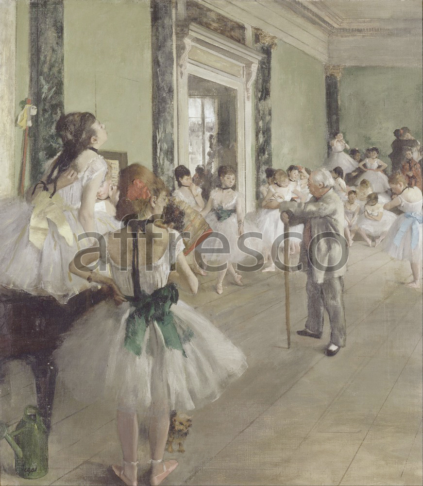Impressionists & Post-Impressionists | Edgar Degas The Ballet Class | Affresco Factory