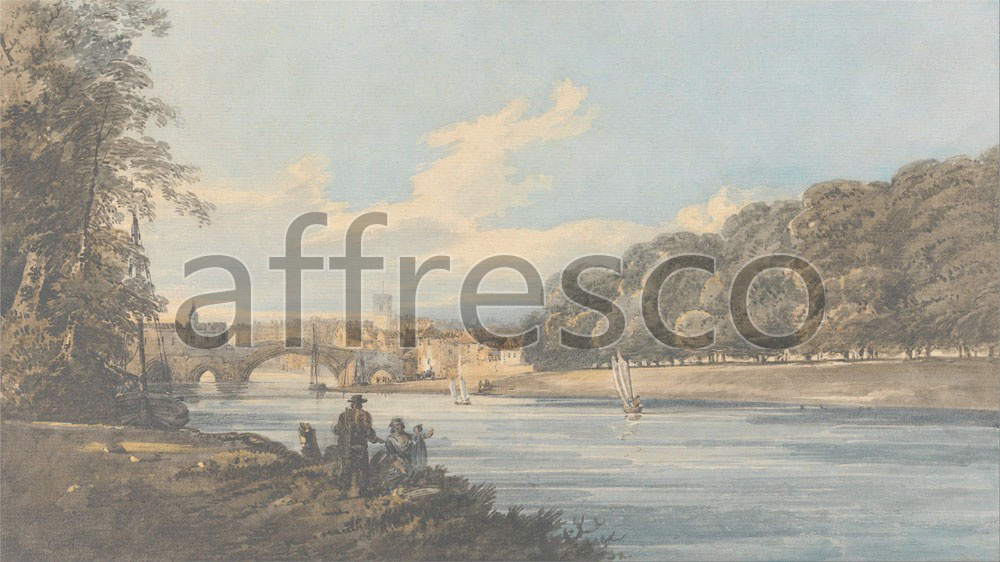 Classic landscapes | Thomas Girtin The New Walk York | Affresco Factory