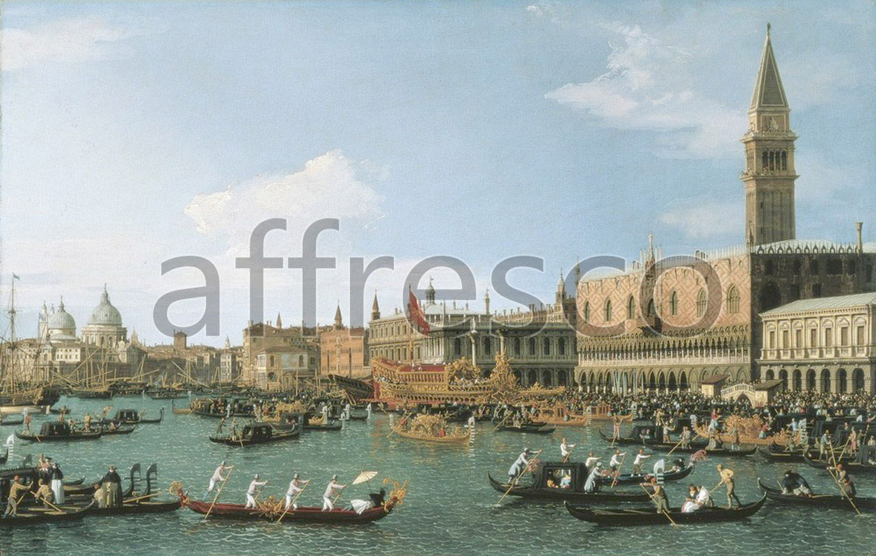 Classic landscapes | Canaletto Return of Il Bucintoro on Ascension Day 2 | Affresco Factory