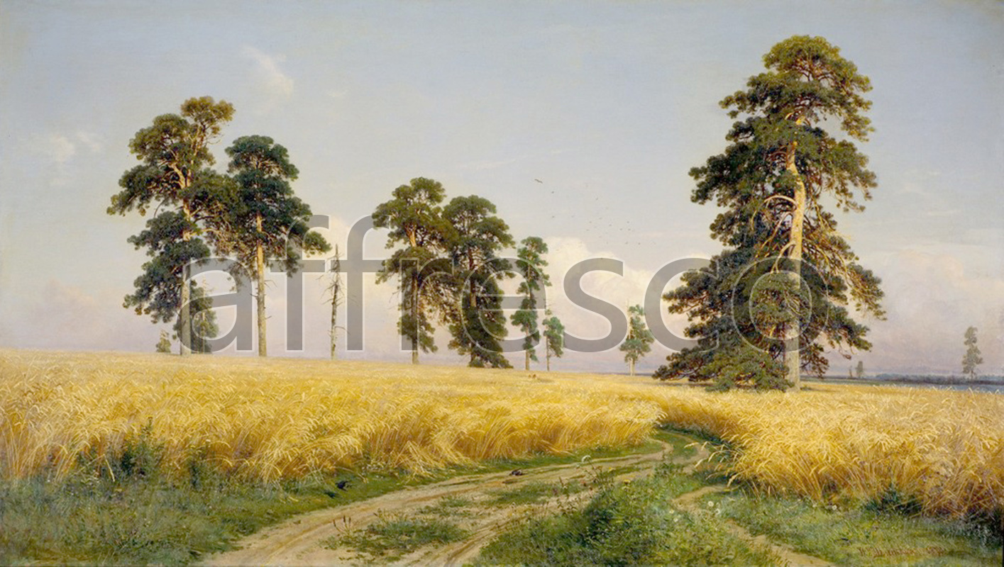 Classic landscapes | Ivan Shishkin Rye | Affresco Factory