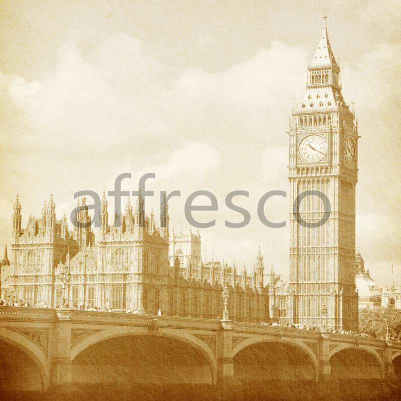 ID10186 | Pictures of Cities  | Big Ben view from seafront | Affresco Factory