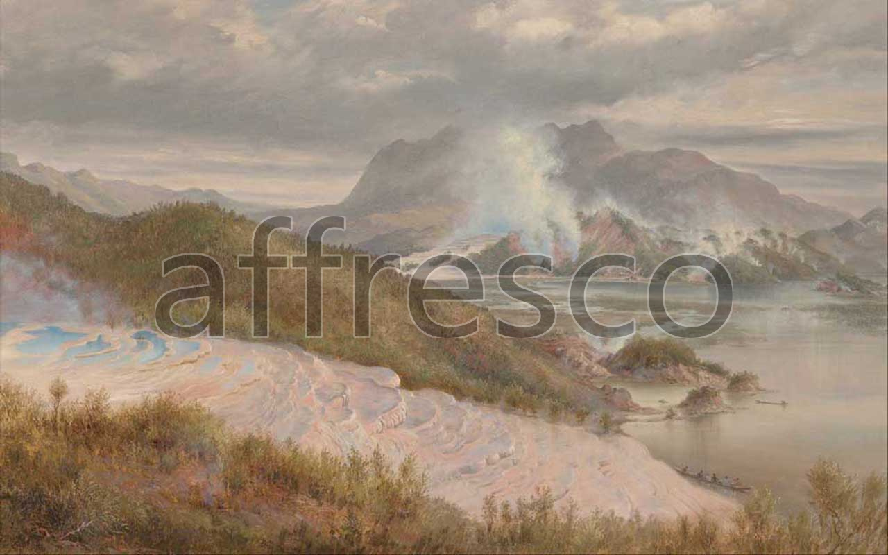Classic landscapes | Charles Blomfield Pink Terraces | Affresco Factory