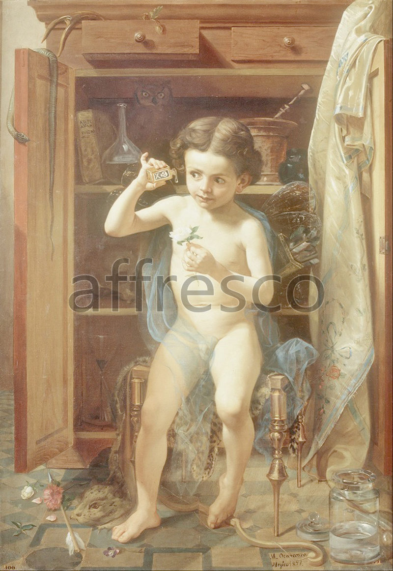 Classical antiquity themes | Manuel Ocaranza Pranks of Love | Affresco Factory