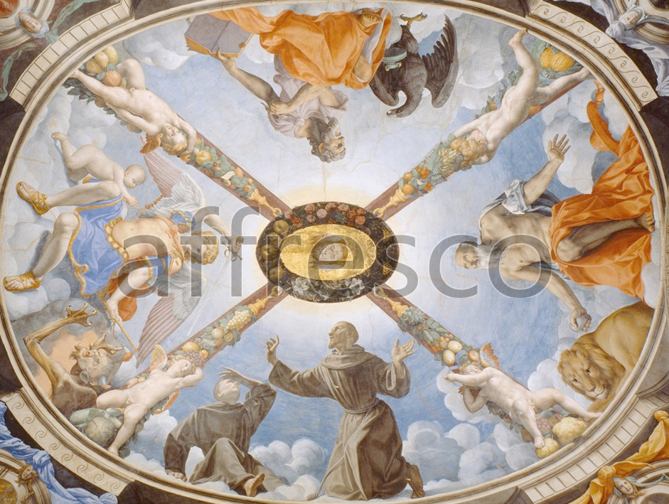 Biblical themes | Agnolo Bronzino Ceiling of the Chapel of Eleonora of Toledo | Affresco Factory