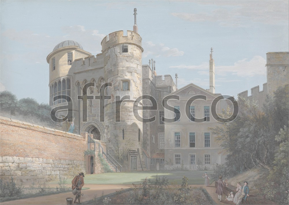 Classic landscapes | Paul Sandby The Norman Gate and Deputy Governors House | Affresco Factory