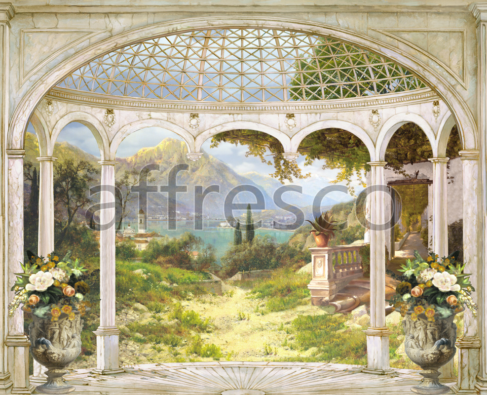 4866 | Picturesque scenery | Arbour with a sea view | Affresco Factory