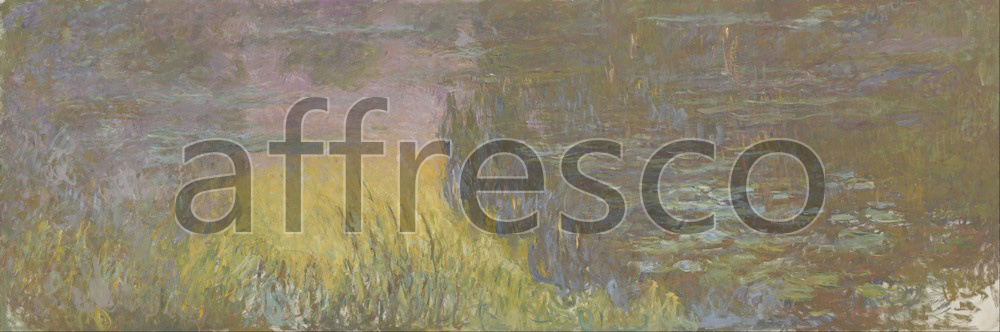 Impressionists & Post-Impressionists | Claude Monet The Water Lilies Setting Sun | Affresco Factory